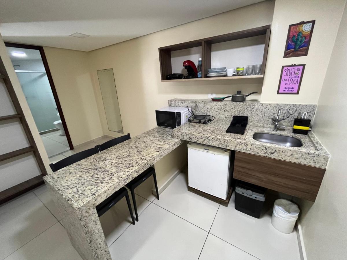 Hôtel Flat Beira Mar Tambau à João Pessoa Extérieur photo